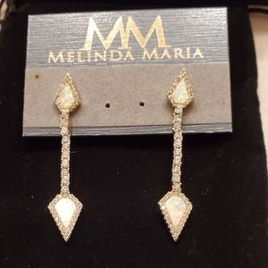 Melinda Maria Opal Dangle Earrings
